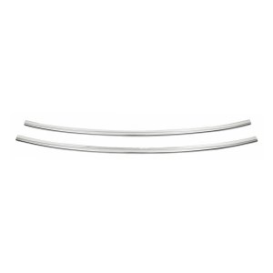 Volkswagen Jetta Front Bumper Trim - Omac - S.Steel - Gloss Silver - '11-'14